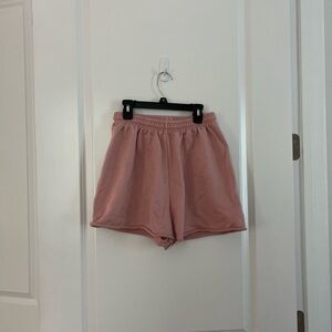 Salmon Sweat Shorts
